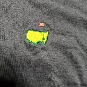 The Masters Tournament T-Shirt Amen Corner Golf Mock Neck Short Sleeve Men XL